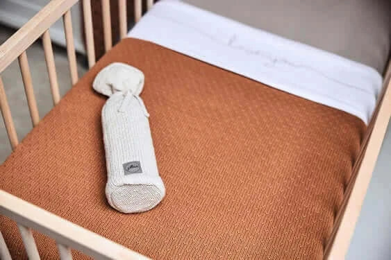 Blanket Cot 100x150cm Bliss Knit - Caramel - Petitpyla